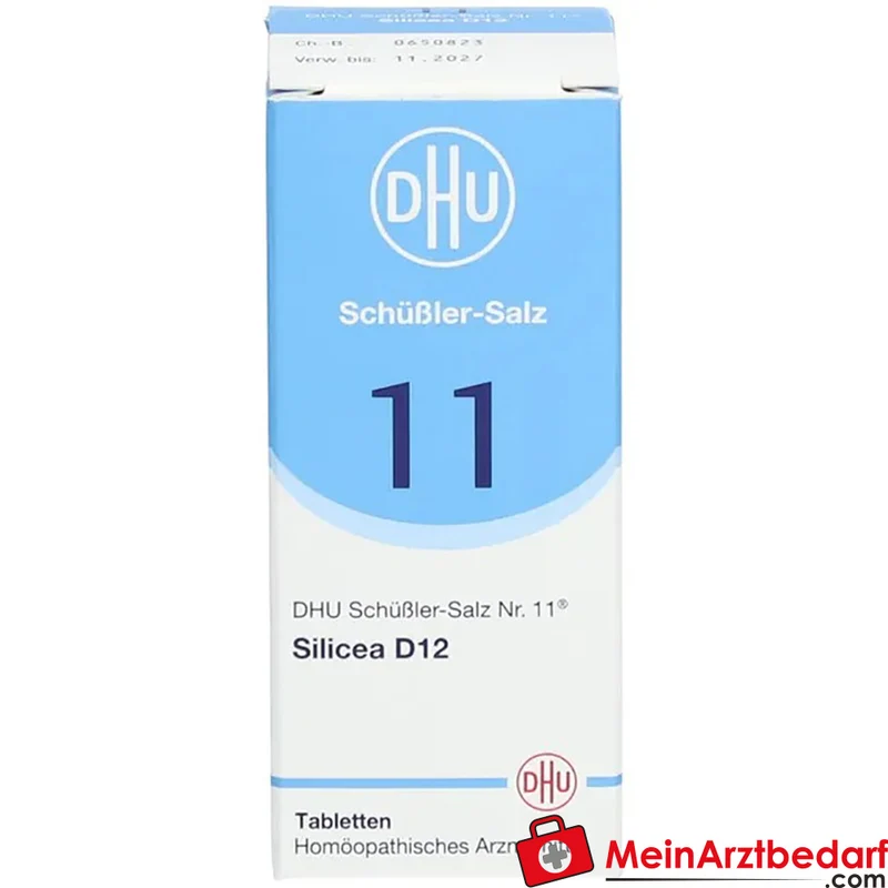 DHU Schüßler-Salz Nr. 11 Silicea D12 Acidum silicicum 250 mg Tabletten