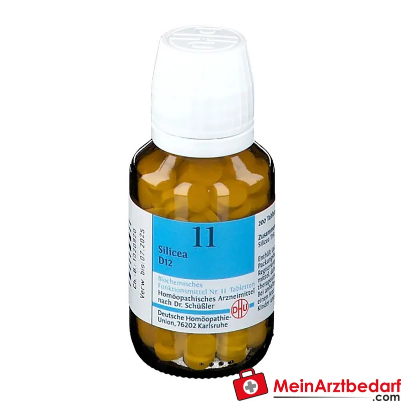 DHU Schüßler-Salz Nr. 11 Silicea D12 Acidum silicicum 250 mg Tabletten