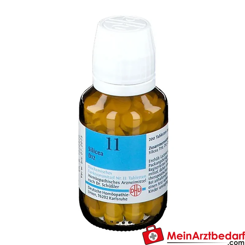 DHU Schüßler-Salz Nr. 11 Silicea D12 Acidum silicicum 250 mg Tabletten