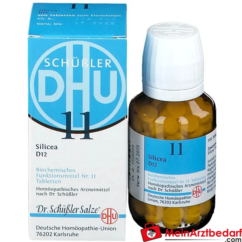 DHU Schüßler-Salz Nr. 11 Silicea D12 Acidum silicicum 250 mg Tabletten