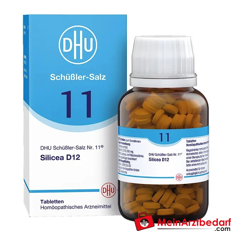 DHU Schüßler-Salz Nr. 11 Silicea D12 Acidum silicicum 250 mg Tabletten