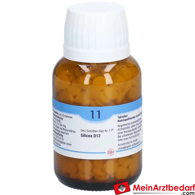 DHU Schüßler-Salz Nr. 11 Silicea D12 Acidum silicicum 250 mg Tabletten
