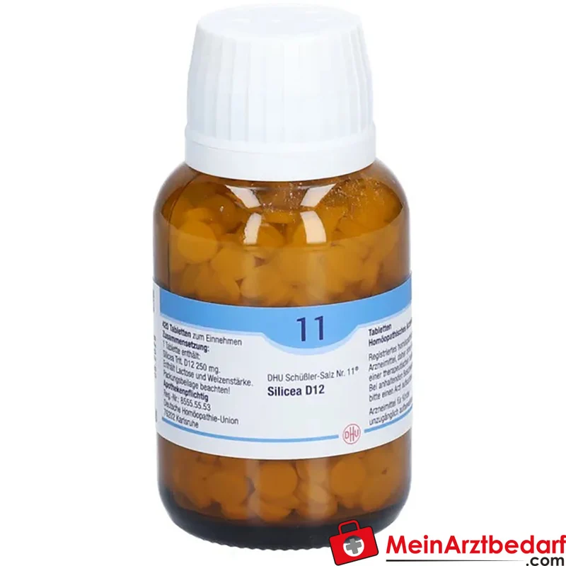 DHU Schüßler-Salz Nr. 11 Silicea D12 Acidum silicicum 250 mg Tabletten