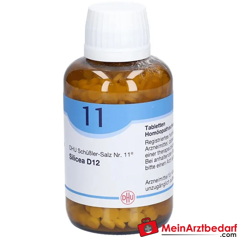 DHU Schüßler-Salz Nr. 11 Silicea D12 Acidum silicicum 250 mg Tabletten