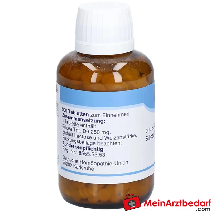 DHU Schüßler‑Salz Nr. 11 Silicea D6 250 mg Tabletten 80 Stück