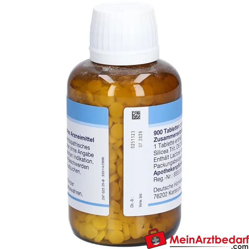DHU Schüßler‑Salz Nr. 11 Silicea D6 250 mg Tabletten 80 Stück