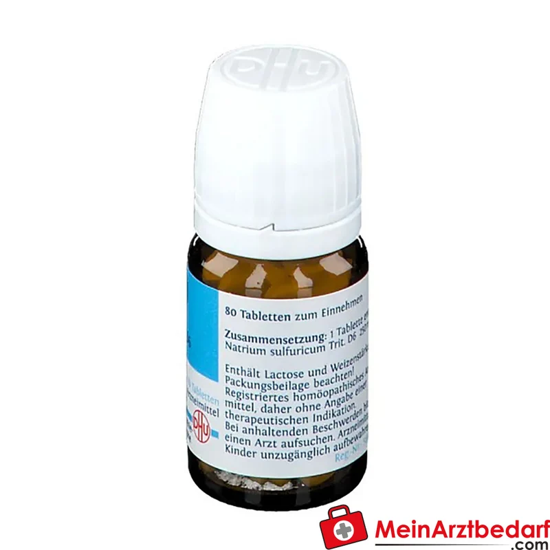 DHU Schüßler‑Salz Nr. 10 Natrium sulfuricum D6 Tabletten 80 St.