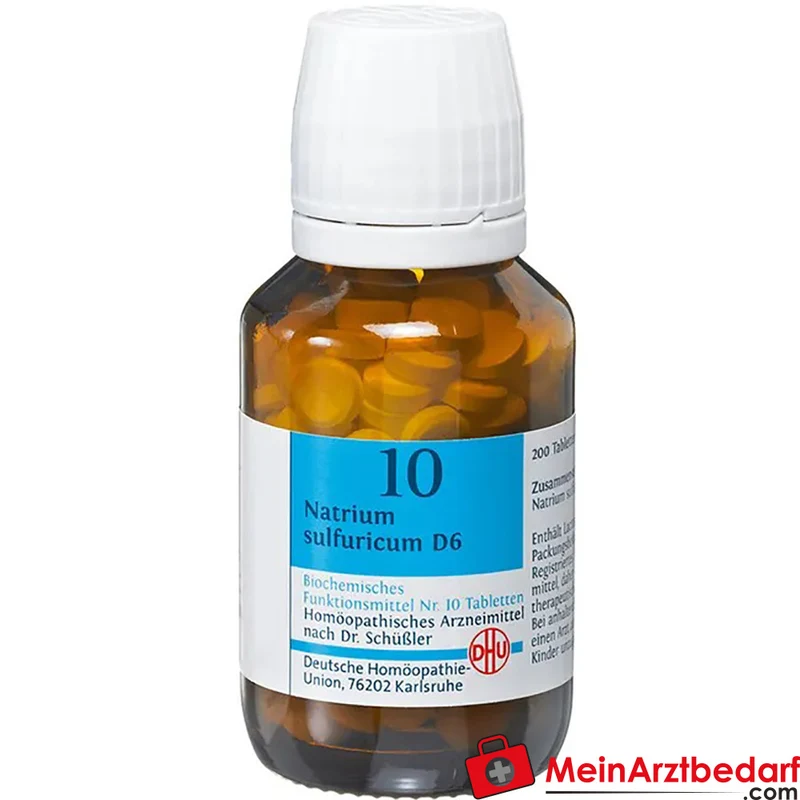 DHU Schüßler‑Salz Nr. 10 Natrium sulfuricum D6 Tabletten 80 St.