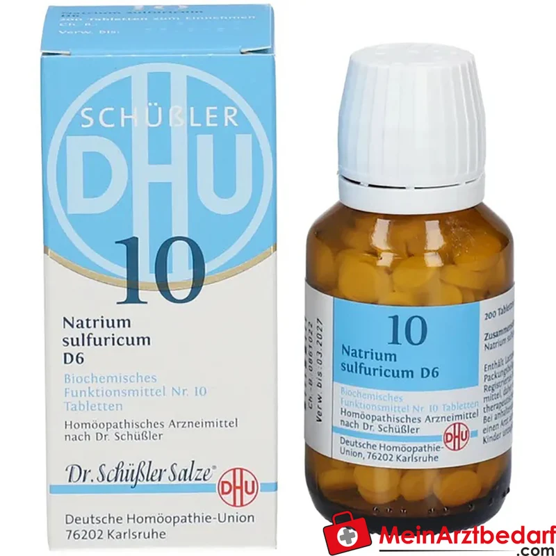 DHU Schüßler‑Salz Nr. 10 Natrium sulfuricum D6 Tabletten 80 St.