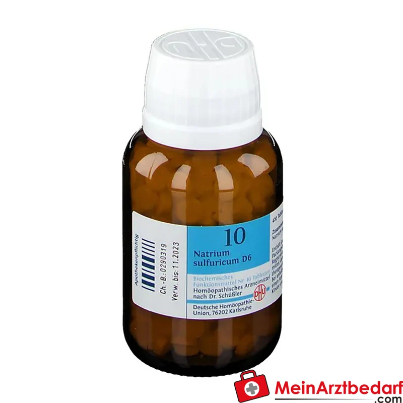 DHU Schüßler‑Salz Nr. 10 Natrium sulfuricum D6 Tabletten 80 St.
