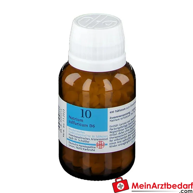 DHU Schüßler‑Salz Nr. 10 Natrium sulfuricum D6 Tabletten 80 St.