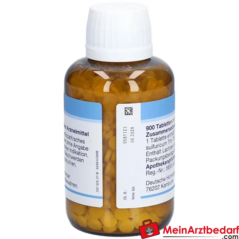 DHU Schüßler‑Salz Nr. 10 Natrium sulfuricum D6 Tabletten 80 St.