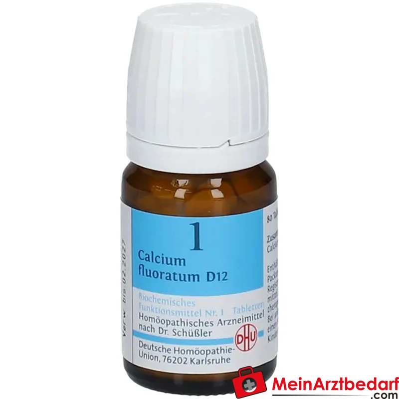 DHU Schüßler-Salz Nr. 1 Calcium fluoratum D12 Globuli 80 g
