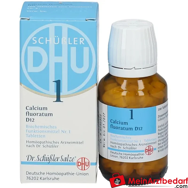DHU Schüßler-Salz Nr. 1 Calcium fluoratum D12 Globuli 80 g