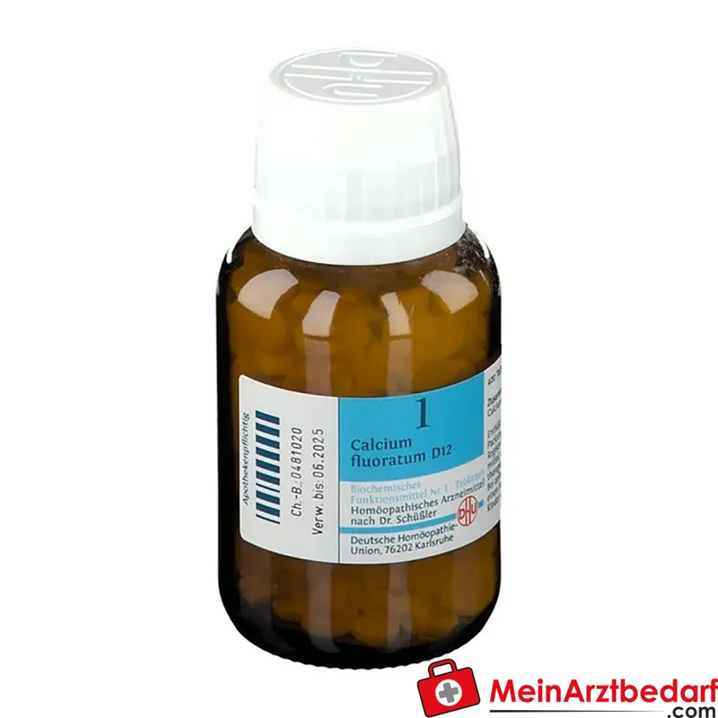 DHU Schüßler-Salz Nr. 1 Calcium fluoratum D12 Globuli 80 g