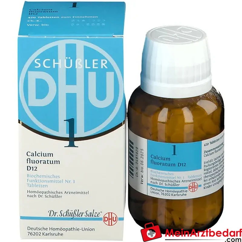 DHU Schüßler-Salz Nr. 1 Calcium fluoratum D12 Globuli 80 g