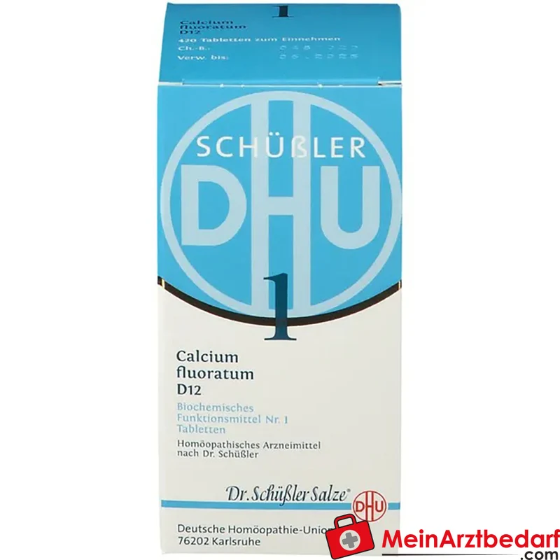 DHU Schüßler-Salz Nr. 1 Calcium fluoratum D12 Globuli 80 g