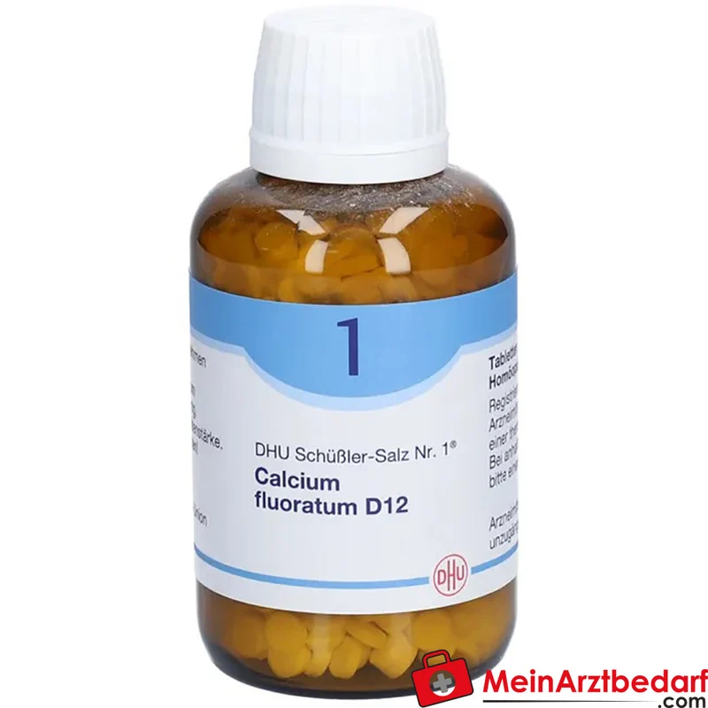 DHU Schüßler-Salz Nr. 1 Calcium fluoratum D12 Tabletten 80 Stück