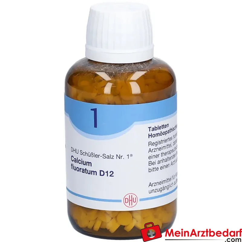 DHU Schüßler-Salz Nr. 1 Calcium fluoratum D12 Tabletten 80 Stück