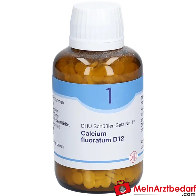 DHU Schüßler-Salz Nr. 1 Calcium fluoratum D12 Tabletten 80 Stück