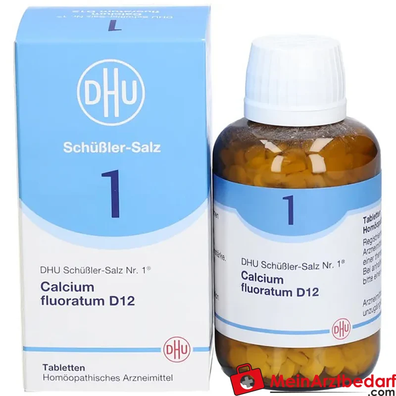 DHU Schüßler-Salz Nr. 1 Calcium fluoratum D12 Tabletten 80 Stück