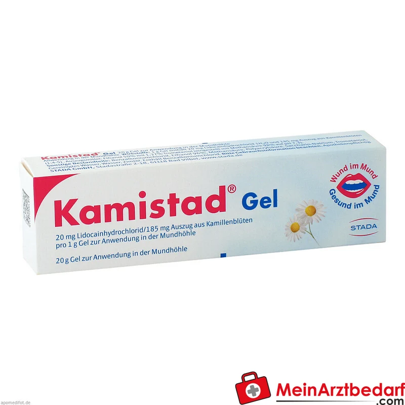Kamistad Lidocain Mundgel bei Zahnfleisch- und Mundschleimhautentzündung