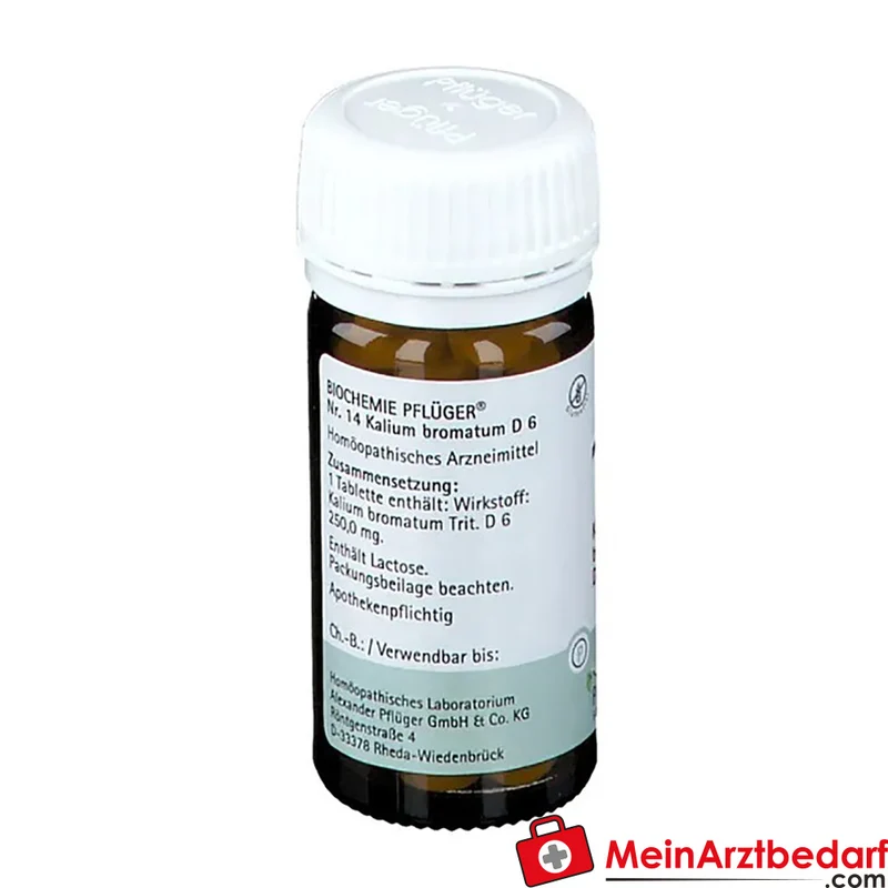 Biochemie Pflüger® Nr. 14 Kalium bromatum D6 250 mg Tabletten 100 Stück