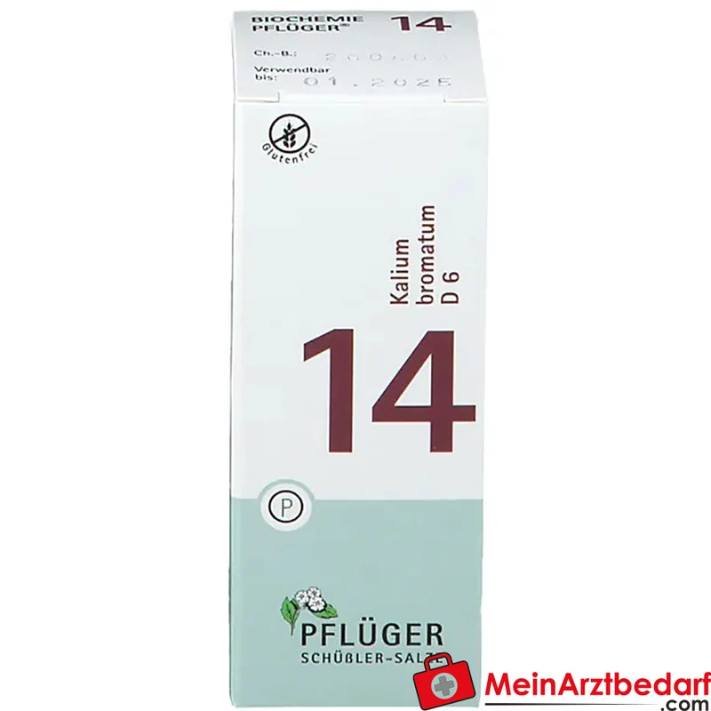 Biochemie Pflüger® Nr. 14 Kalium bromatum D6 250 mg Tabletten 100 Stück