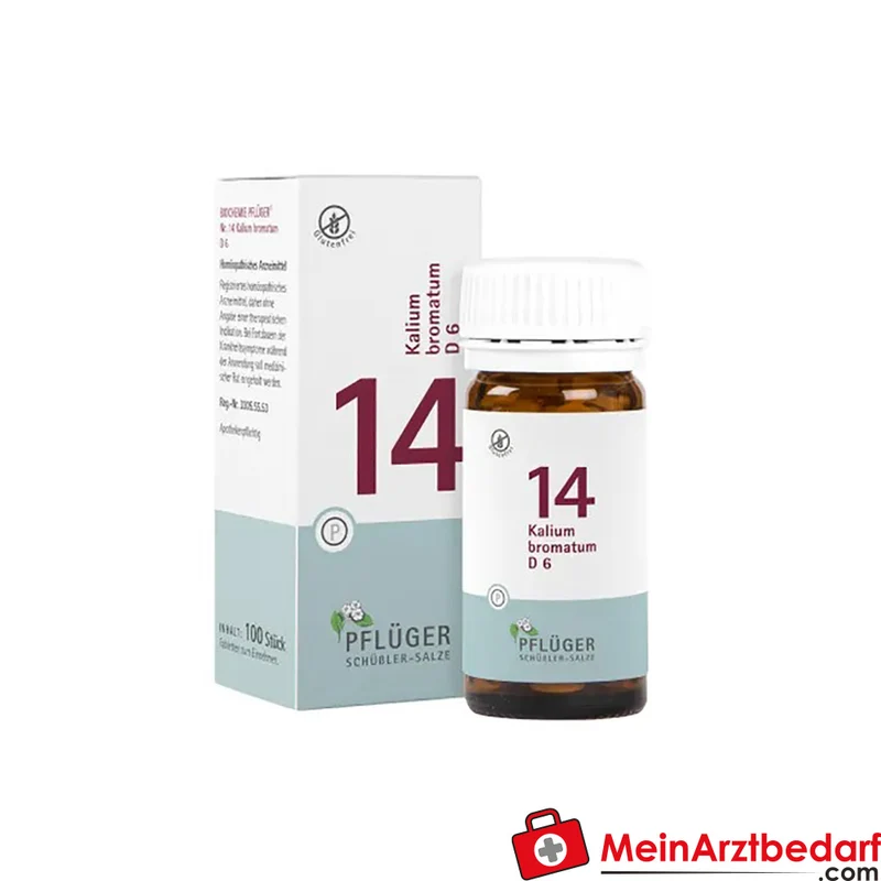 Biochemie Pflüger® Nr. 14 Kalium bromatum D6 250 mg Tabletten 100 Stück