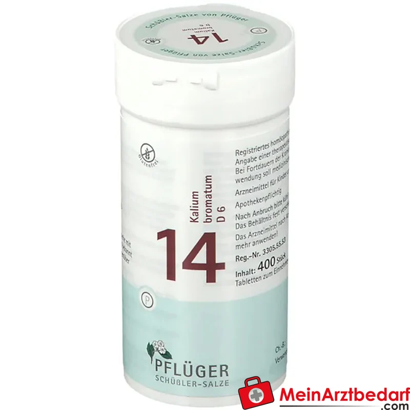 Biochemie Pflüger® Nr. 14 Kalium bromatum D6 250 mg Tabletten 100 Stück