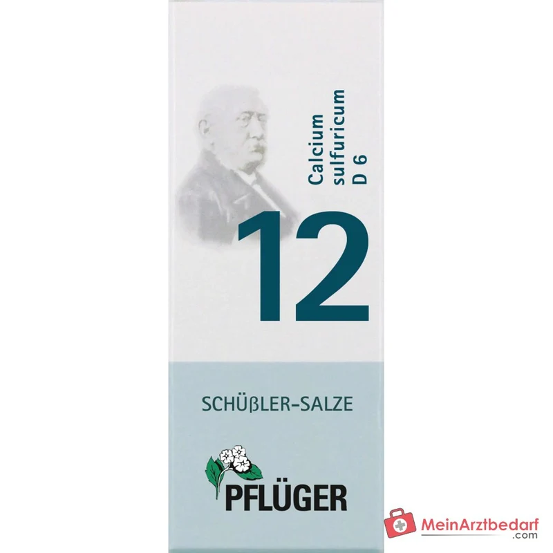 Biochemie Pflüger Nr. 12 Calcium sulfuricum D6 250 mg Tabletten 100 Stück