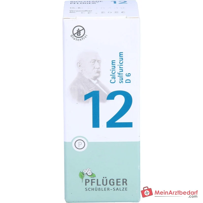 Biochemie Pflüger Nr. 12 Calcium sulfuricum D6 250 mg Tabletten 100 Stück