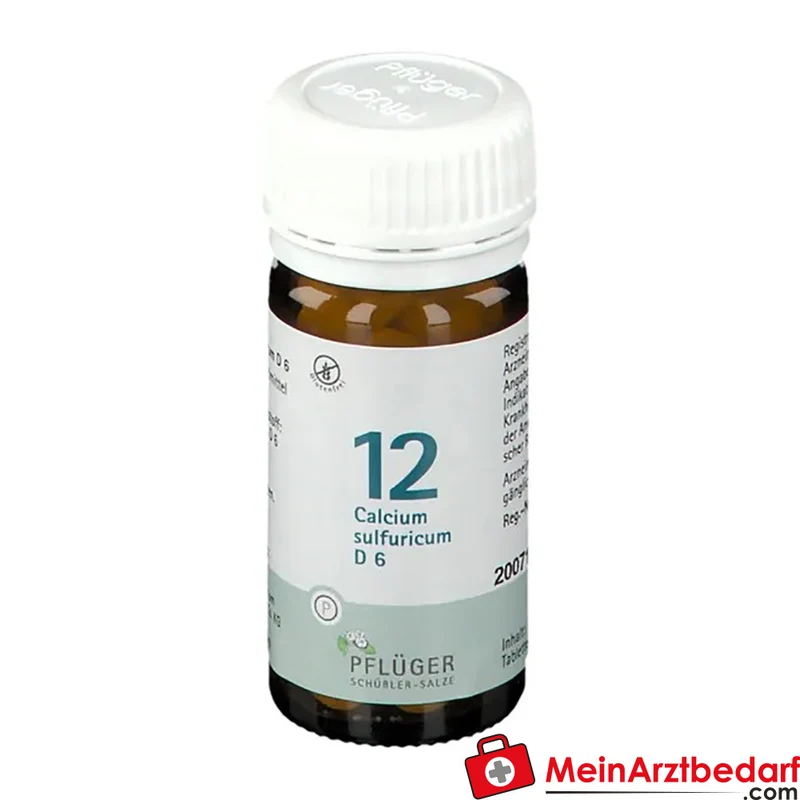 Biochemie Pflüger Nr. 12 Calcium sulfuricum D6 250 mg Tabletten 100 Stück
