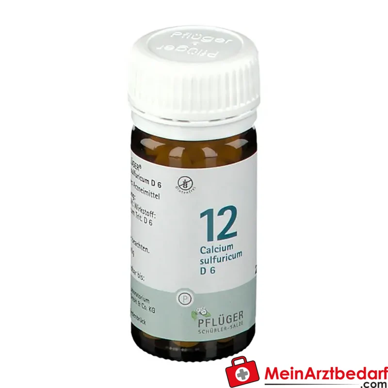 Biochemie Pflüger Nr. 12 Calcium sulfuricum D6 250 mg Tabletten 100 Stück