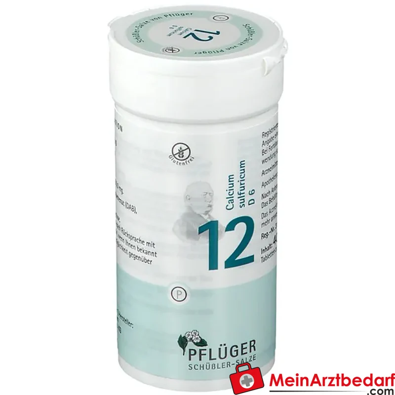 Biochemie Pflüger Nr. 12 Calcium sulfuricum D6 250 mg Tabletten 100 Stück