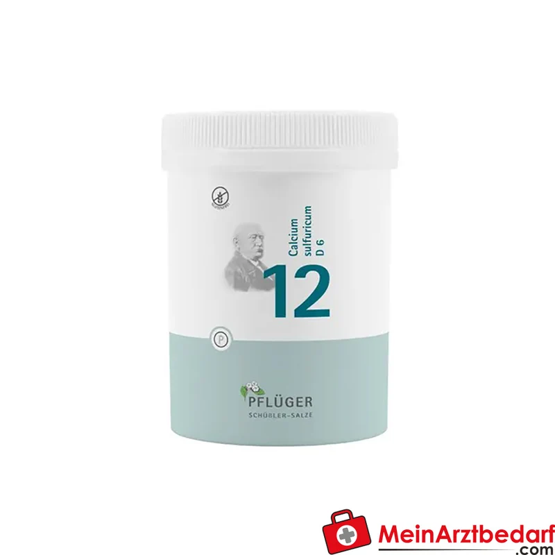 Biochemie Pflüger Nr. 12 Calcium sulfuricum D6 250 mg Tabletten 100 Stück