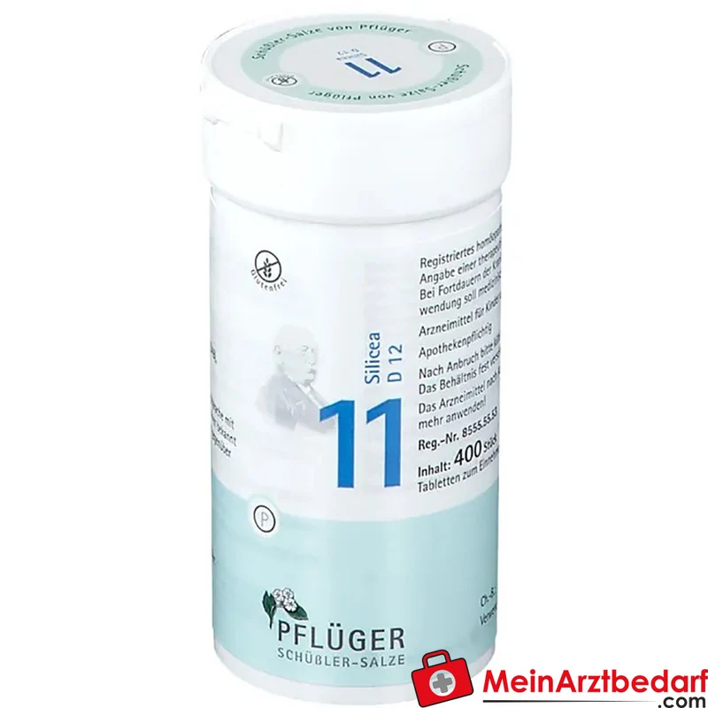 Biochemie Pflüger Nr. 11 Silicea Acidum silicicum D12 Tabletten, 100 St.