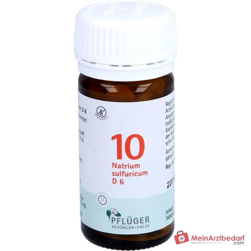 Biochemie Pflüger Nr. 10 Natrium sulfuricum D6 Tabletten Acidum silicicum D12 250 mg