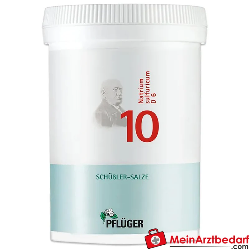 Biochemie Pflüger Nr. 10 Natrium sulfuricum D6 Tabletten Acidum silicicum D12 250 mg