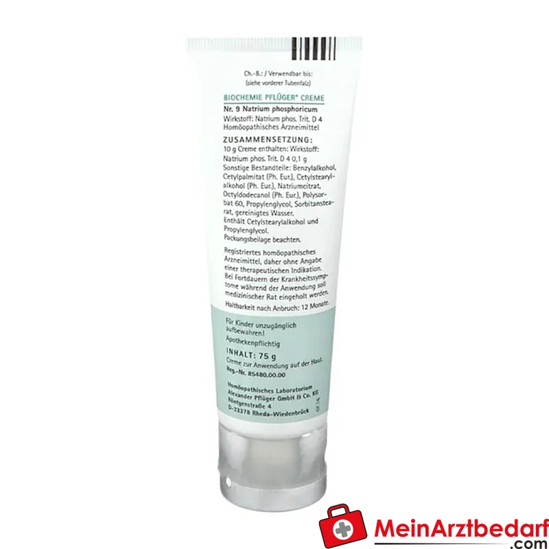 Biochemie Pflüger® Nr. 9 Natrium phosphoricum D4 10 mg Creme