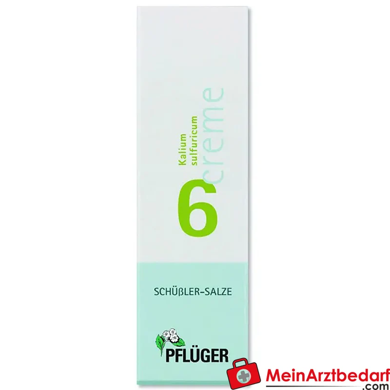Biochemie Pflüger Nr. 6 Kalium sulfuricum D4 Creme 10 mg 1 Tube