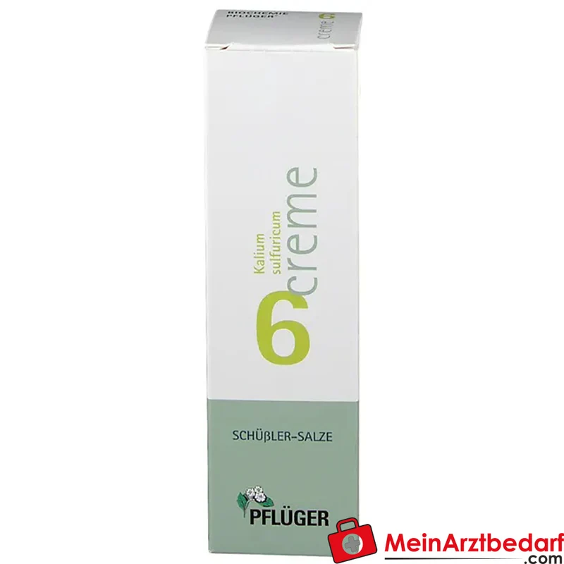 Biochemie Pflüger Nr. 6 Kalium sulfuricum D4 Creme 10 mg 1 Tube