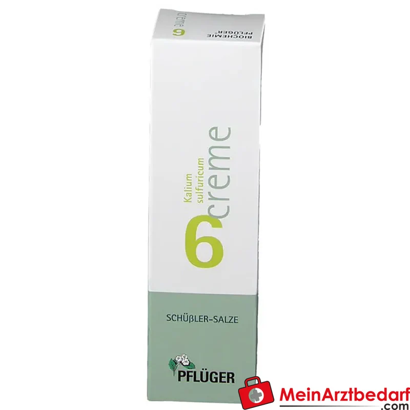 Biochemie Pflüger Nr. 6 Kalium sulfuricum D4 Creme 10 mg 1 Tube