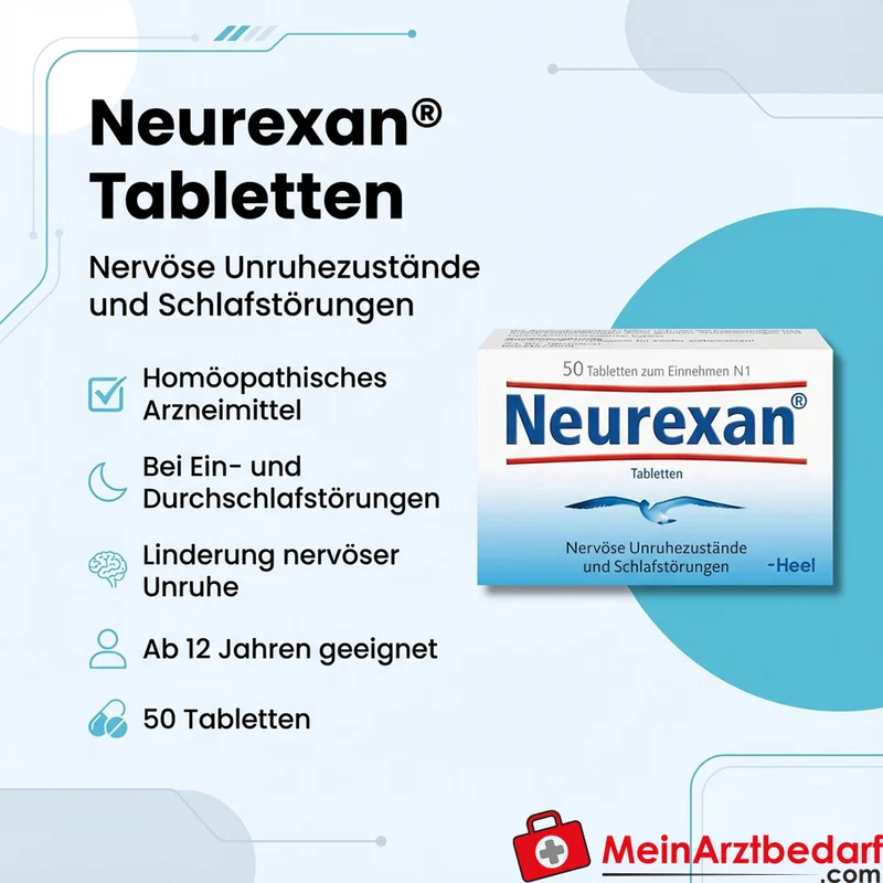 Neurexan Tabletten homöopathisches Arzneimittel 50 Stück