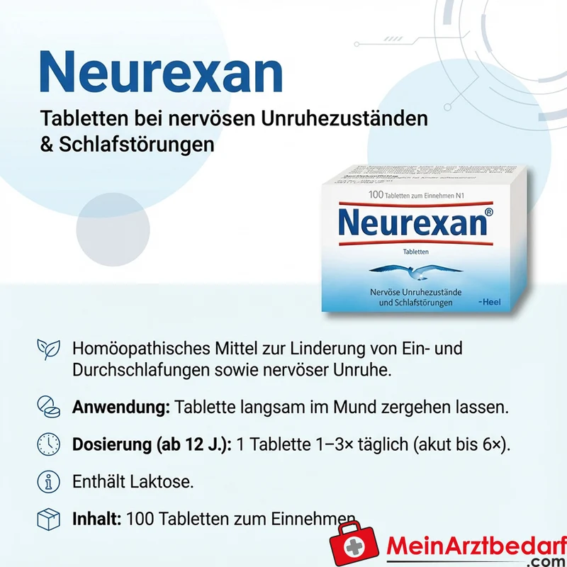 Neurexan Tabletten homöopathisches Arzneimittel 50 Stück