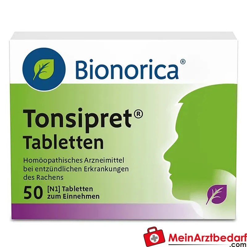 Tonsipret homöopathisches Arzneimittel Tabletten zur unterstützenden Behandlung entzündlicher Rachenbeschwerden