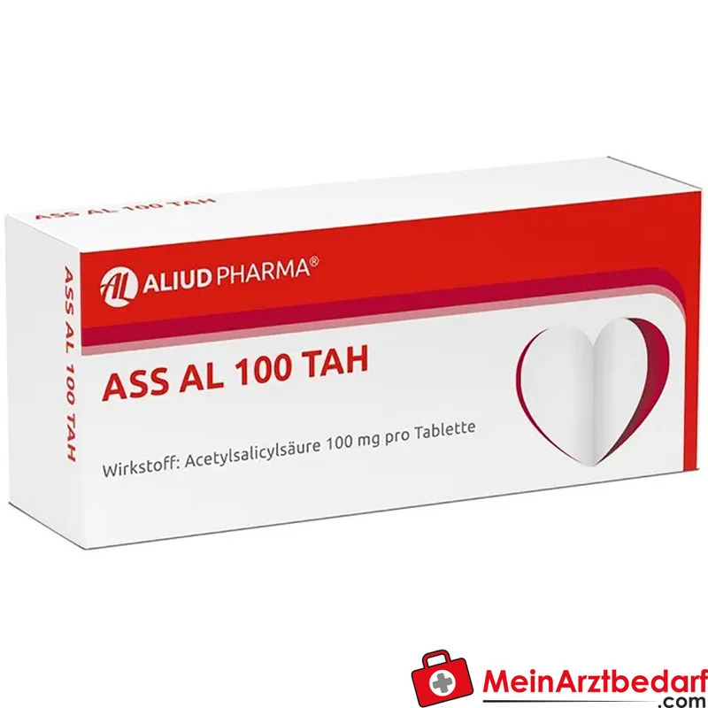 ASS AL Acetylsalicylsäure 100 mg Tabletten 1 Packung