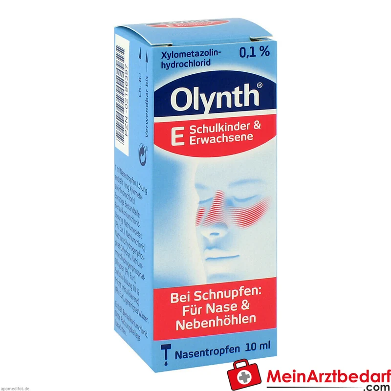 Olynth E 0,1% Nasentropfen Schulkinder und Erwachsene 1 Packung
