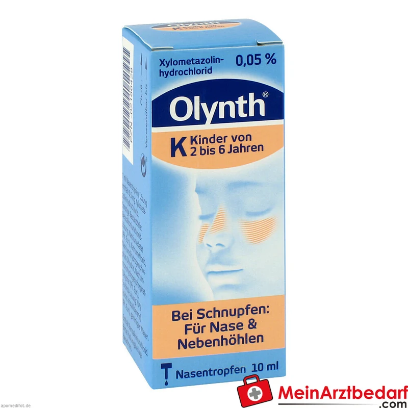 Olynth Xylometazolinhydrochlorid 0,05% Nasentropfen für Kinder 2–6 Jahre