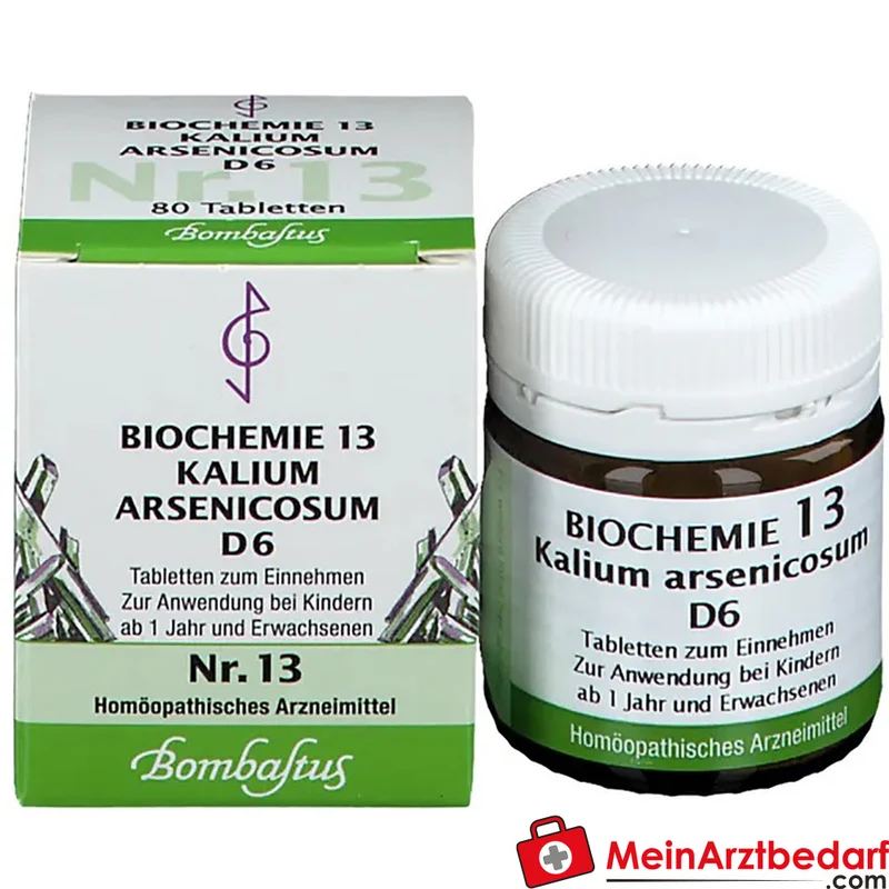 Bombastus Biochemie 13 Kalium arsenicosum D6 Tabletten